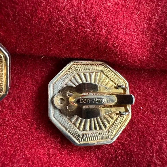 Ben-Amun stunning marked roman coin earrings - Picture 4 of 6